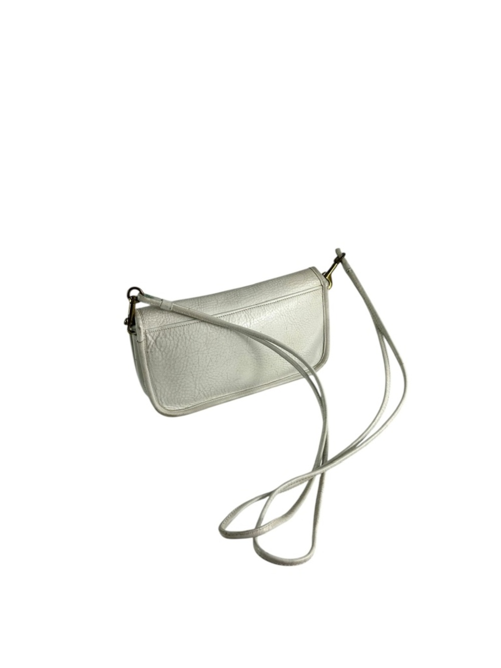 Ultra Rare Vintage COACH Bonnie Cashin Basic White Leather Shoulder Bag 1970s - Picture 8 of 16